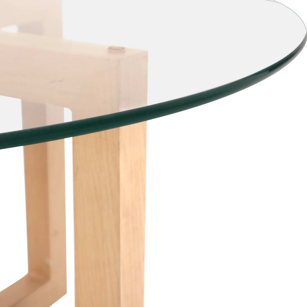 Artiss Tempered Glass Coffee Table
