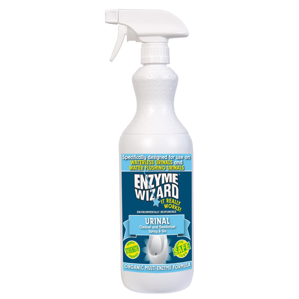 3x Enzyme Wizard Urinal Cleaner 1L Spray RTU