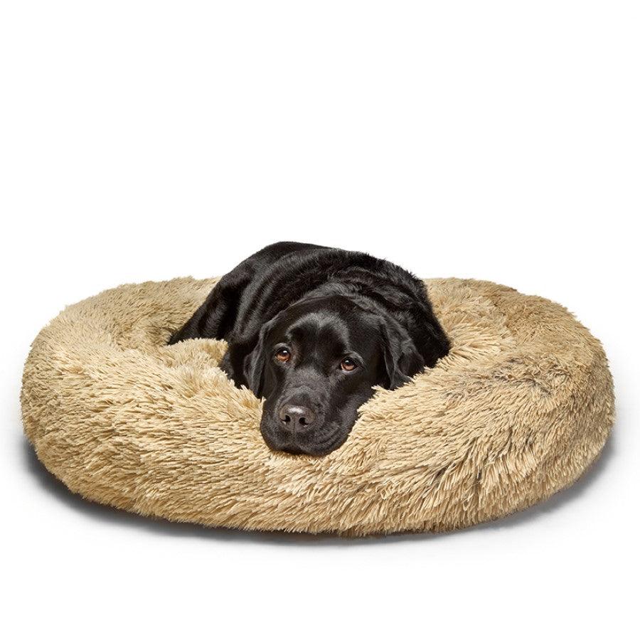 Calming Dog Bed by Fur King &quot;Aussie&quot; 100 CM - Large Brindle