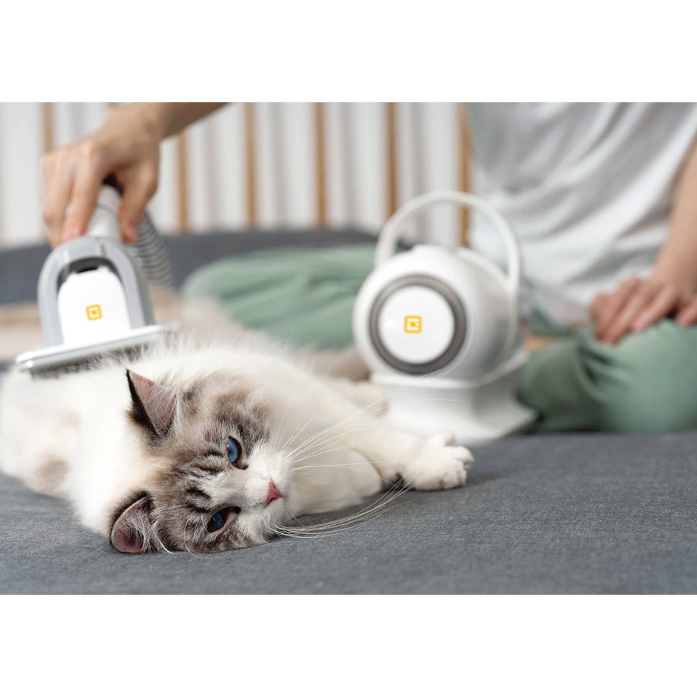 Geek Power Dog &amp; Cat Pet Grooming Vacuum Kit w/ Clipper &amp; Brushes