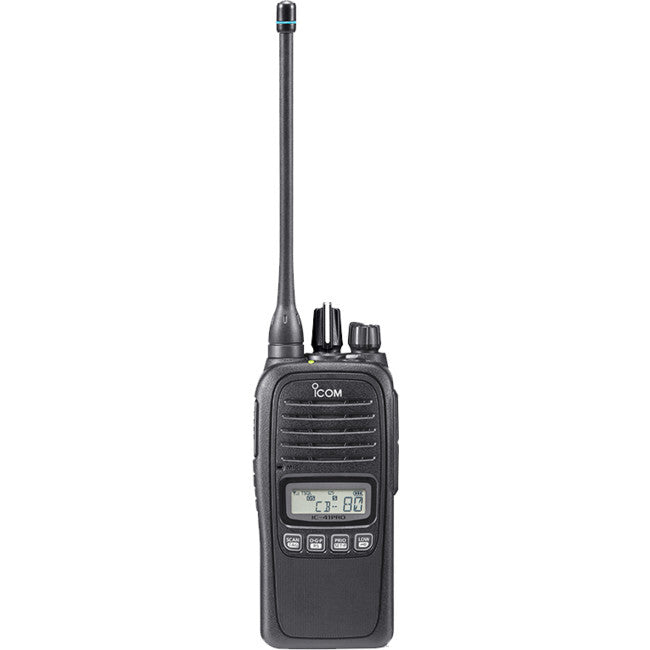 IP67 80CH UHF HAND HELD RADIO BLACK