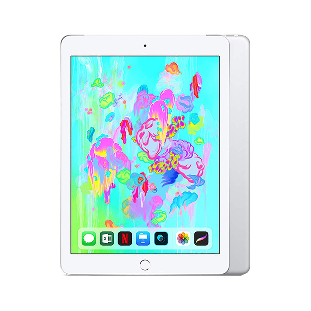 Apple iPad 9.7 6th Gen 128GB Refurbished - Silver