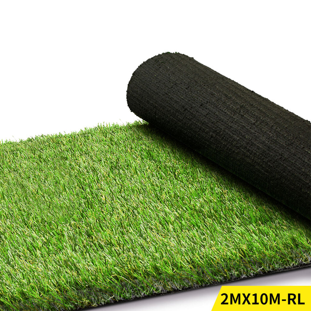 Marlow Artificial Grass Synthetic Turf 35mm Fake Plastic Plant 20SQM Lawn 2x10m