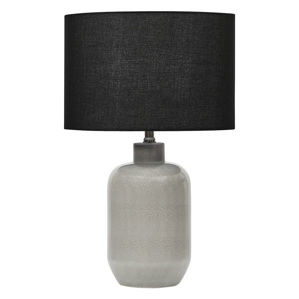 Marketlane 62cm Logan Modern Ceramic Table Lamp Light Grey