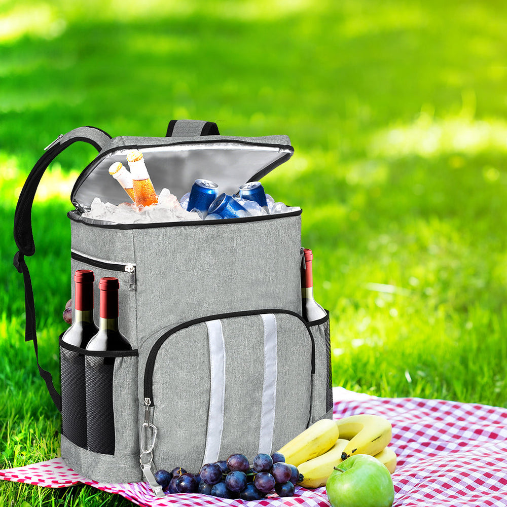 Moocorvic Portable Soft Sided Cooler Bag - Modern Picnic Lunch Bag -  Foldable Soft Cooler Insulated And Leak Proof For Travel, Camping, Beach  Picnic, Keeps Warm, Cold - Walmart.com