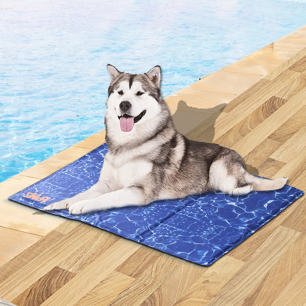 PaWz Pet Cooling Mat Gel Mats Bed Cool Pad Puppy Cat Non-Toxic Beds Summer XXL