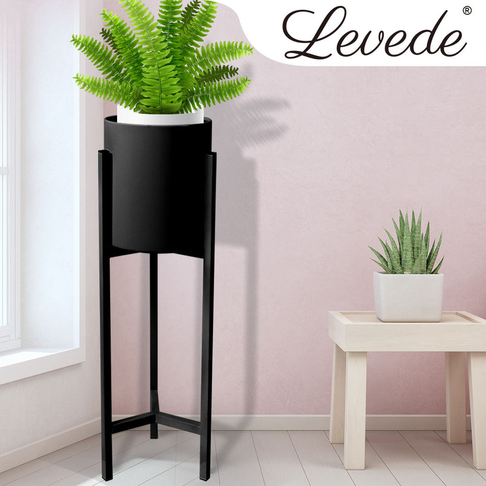 Levede Plant Stand Garden Planter Metal Flower Pot Rack Shelving Indoor Outdoor