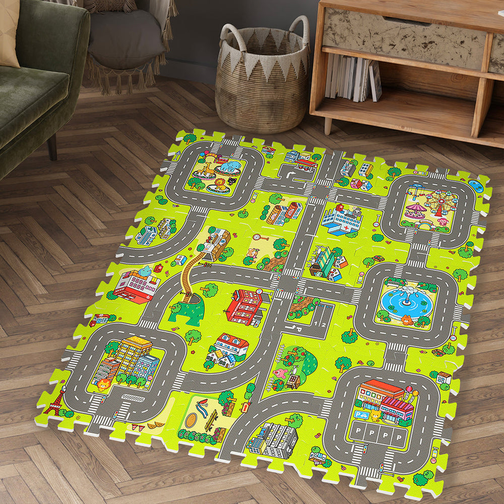 BoPeep Play Mat EVA Kids Crawling Pad Floor Child Rug Play Foam Carpet 9PCS
