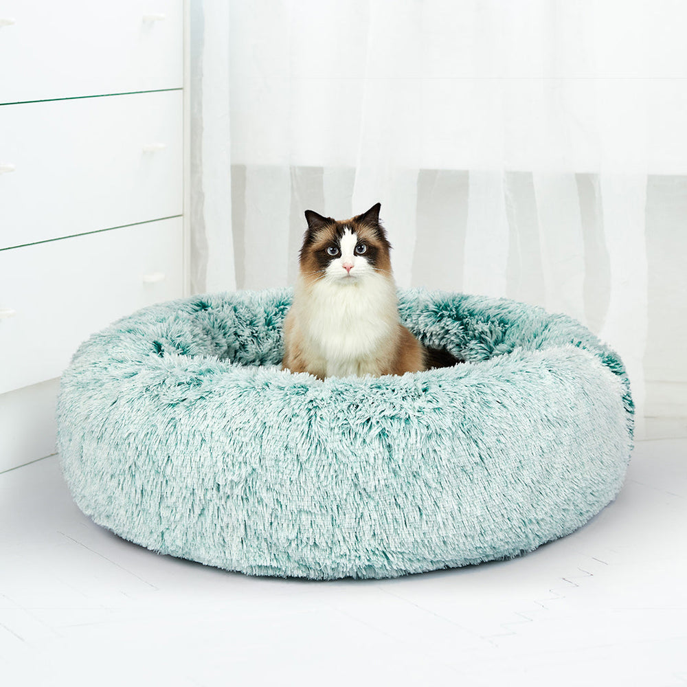 PaWz Replaceable Cover For Dog Calming Bed Nest Mat Soft Plush Kennel Teal XXL