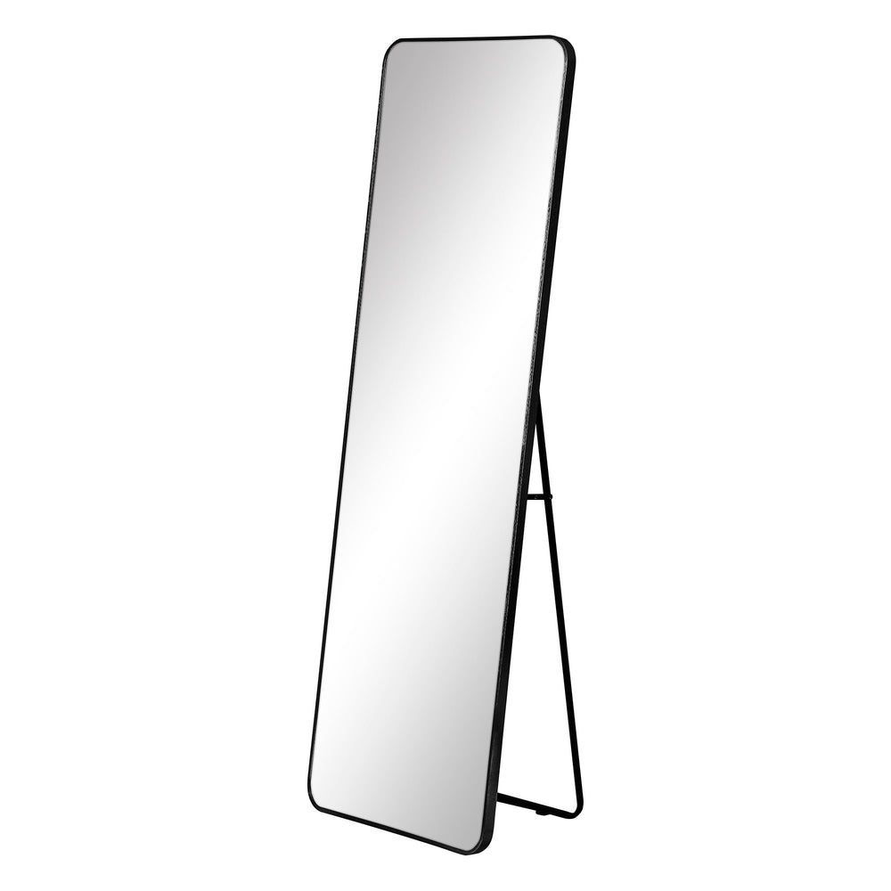 Marketlane 165cm Elle Standing Full Length Rectangle Mirror Black
