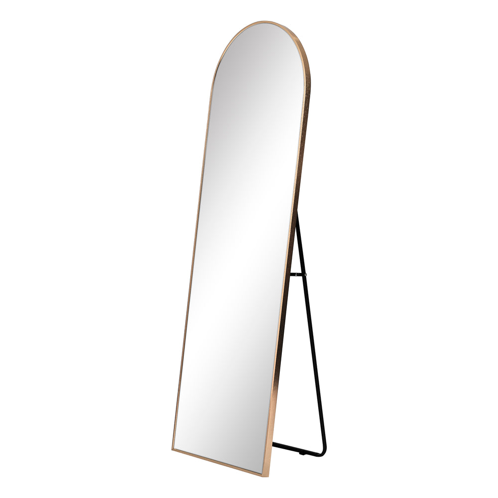 Marketlane 165cm Cindy Arched Standing Full Length Mirror Gold