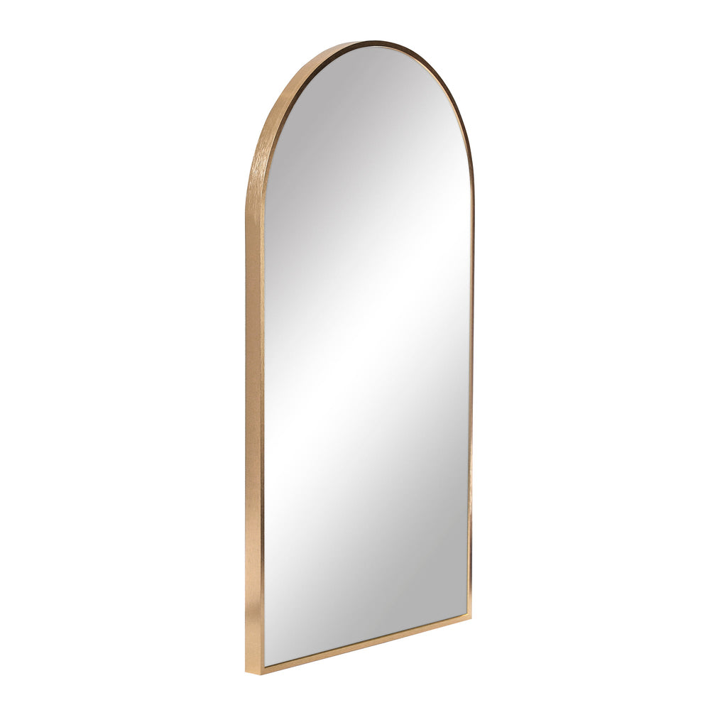 80cm Naomi Arched Wall Mirror Gold