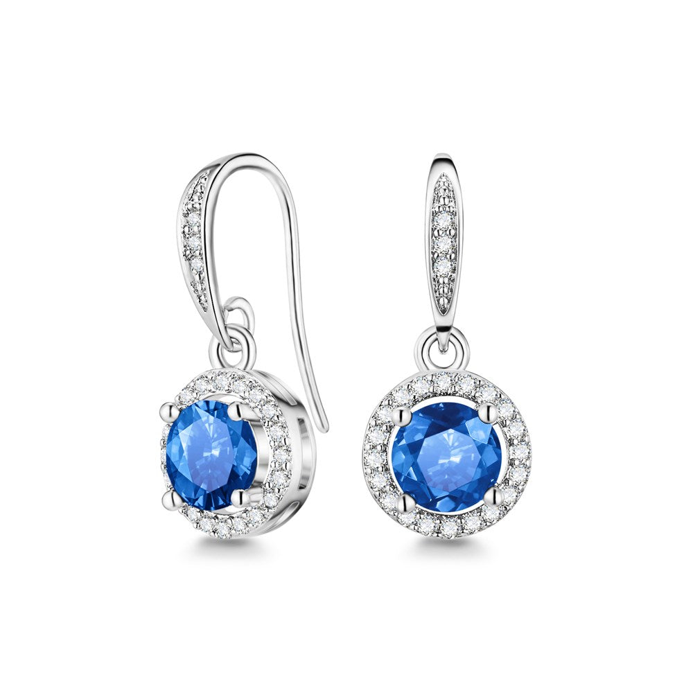 Sapphire Liberty Earring