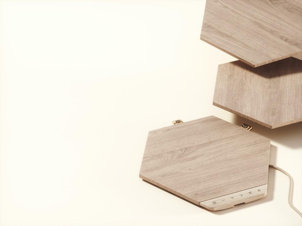 3pc Nanoleaf Elements Wood Look Expansion Pack