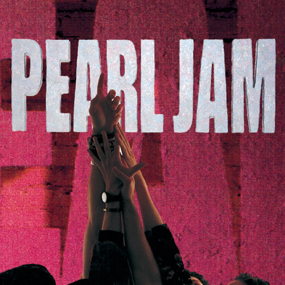 Pearl Jam Ten Vinyl Album &amp; Crosley Record Storage Display Stand