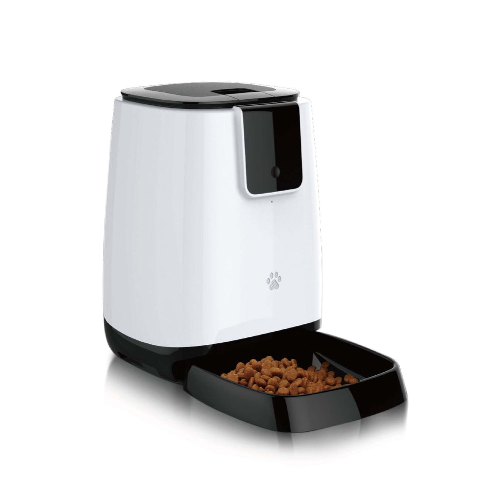 Lenoxx Smart Electronic Pet Food Feeder &amp; Dispenser with Phone App Connection