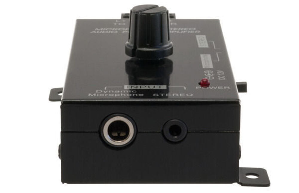 Stereo Audio Power Pa Amplifier 3.5Mm Line/ Microphone Inputs