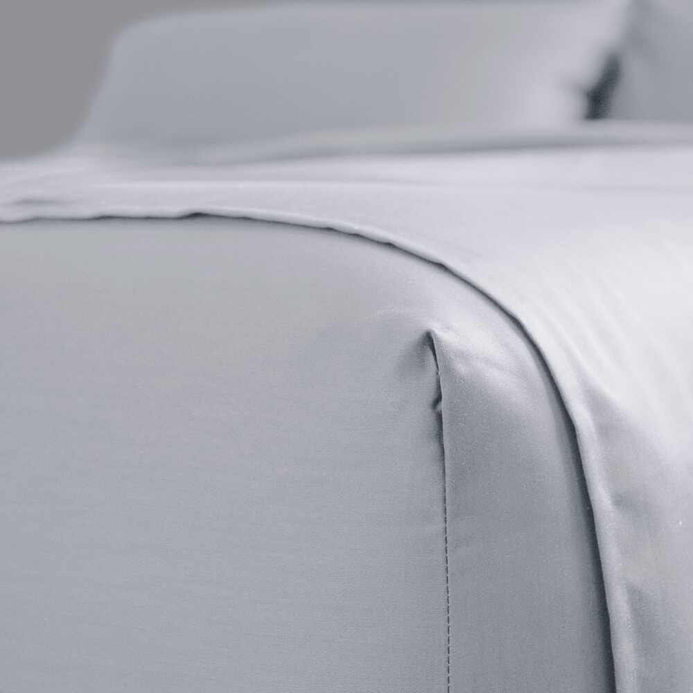 Canningvale King Bed Palazzo Royale 1000TC Fitted Sheet Set Silver