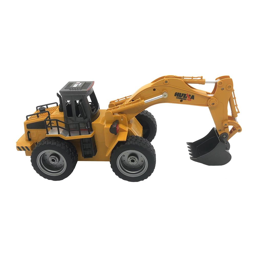 Lenoxx Remote Control Excavator Model Truck (6-Channel) w/ Driving Cab &amp; Bucket