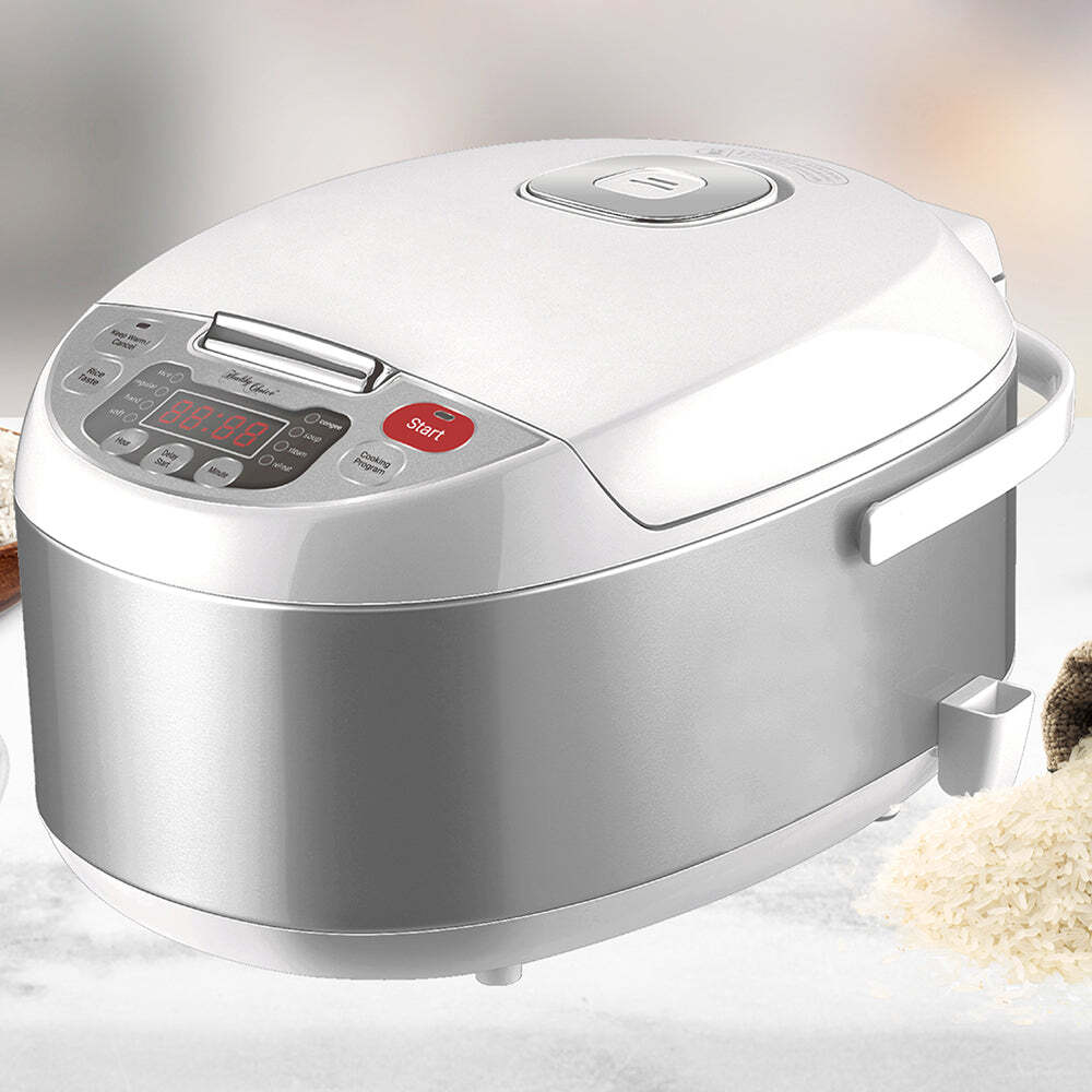 Healthy Choice 5L Programme Electric Rice Cooker 900W w/ 4 Cooking Programs