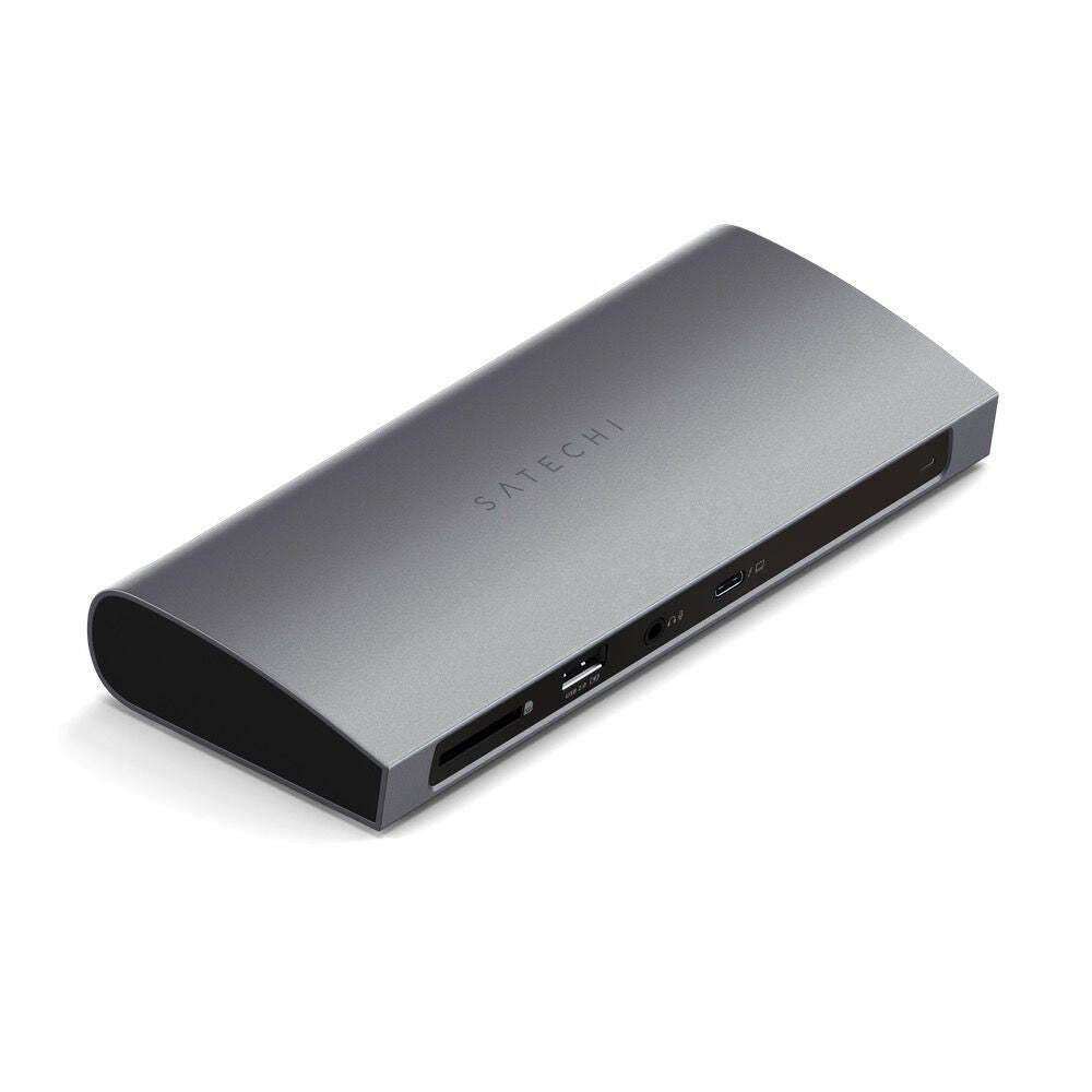 Satechi Thunderbolt 4 Dock Ports For MacBook Pro M1 - Space Grey