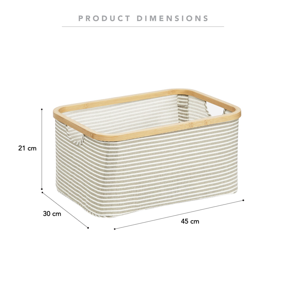 Marketlane Laundry Foldable Basket With Handles