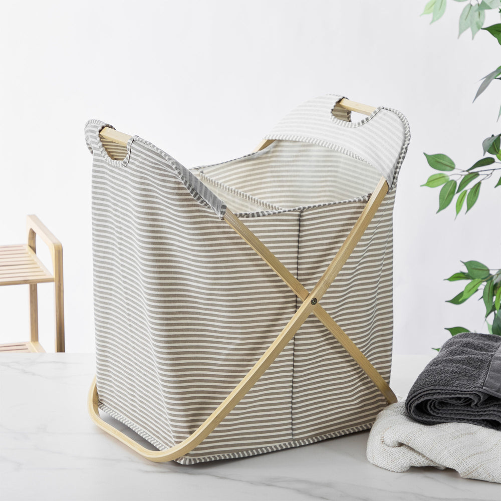 Marketlane Laundry Foldable Hamper Basket With Handles