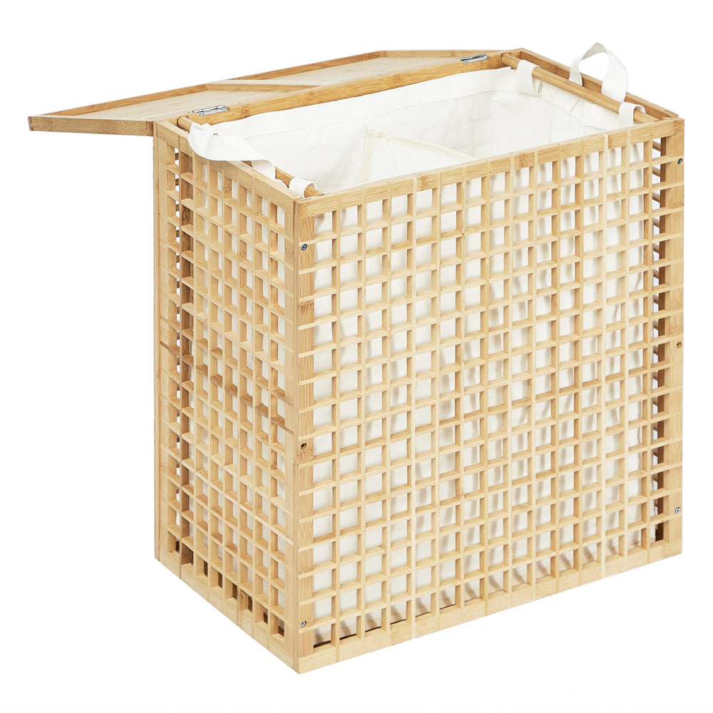 Marketlane Laundry Bamboo Storage Hamper