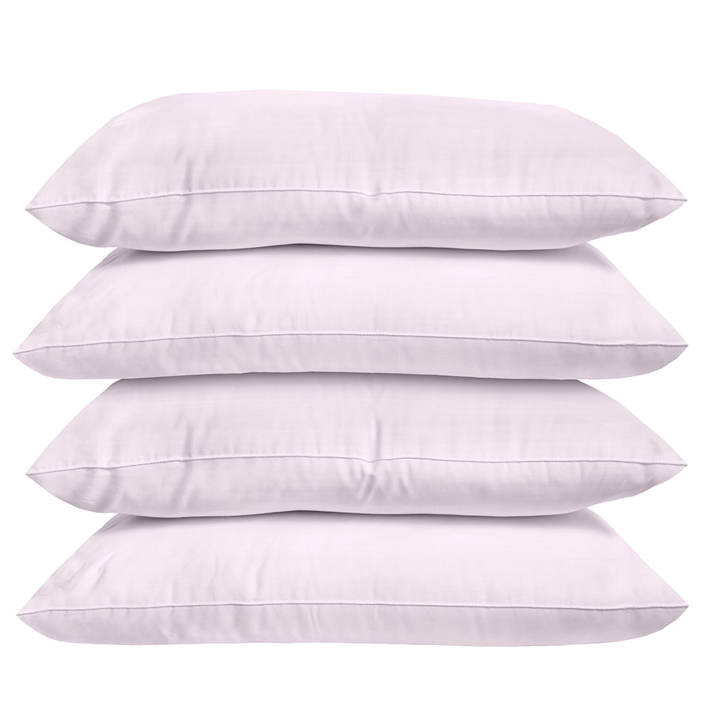 Bambury Plain Dyed Standard Pillowcase 4 Pack Dusk
