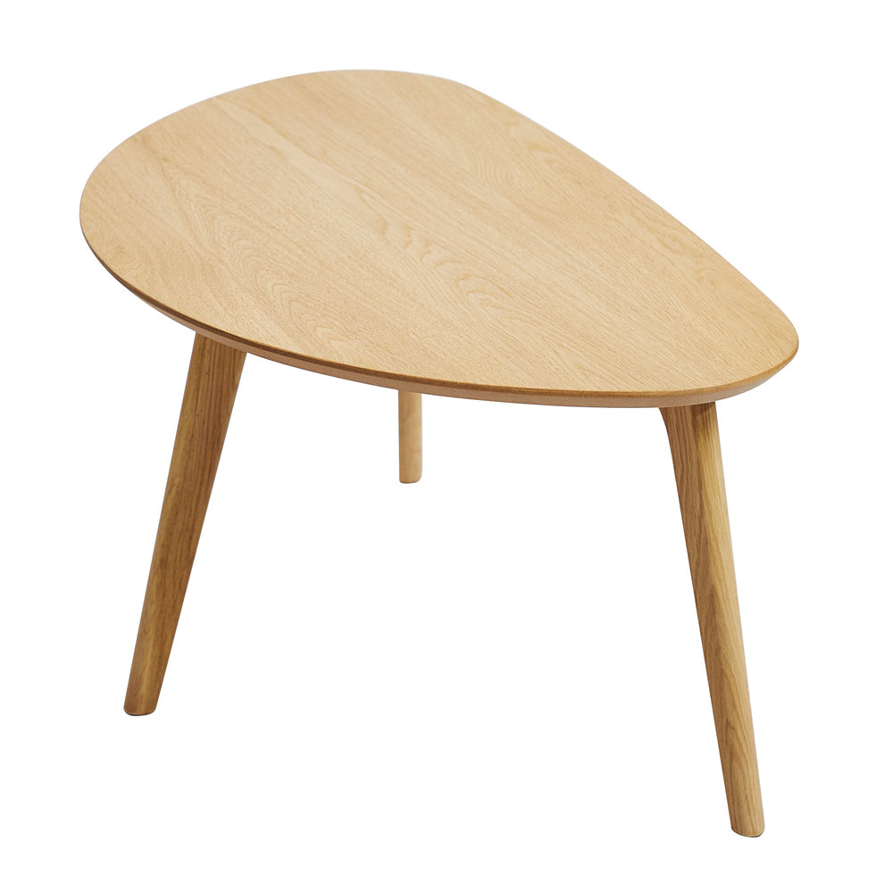 Marketlane Oval Oak Coffee Table