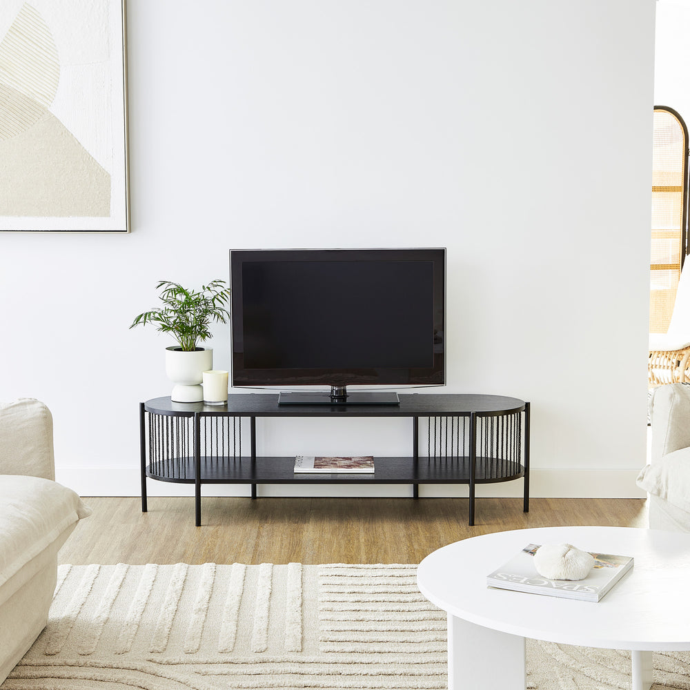 Marketlane Harbour 144cm TV Unit Black