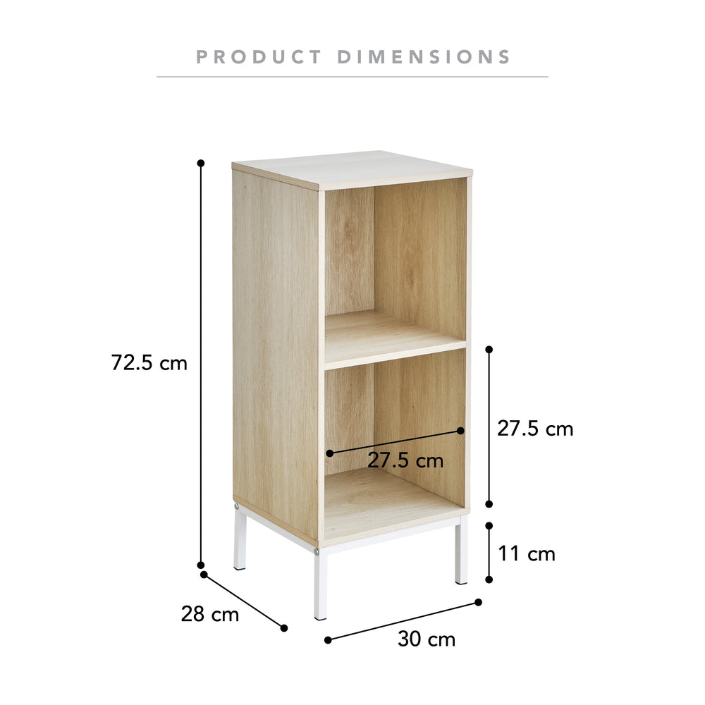 Marketlane Cuba 30cm Side Table Oak White