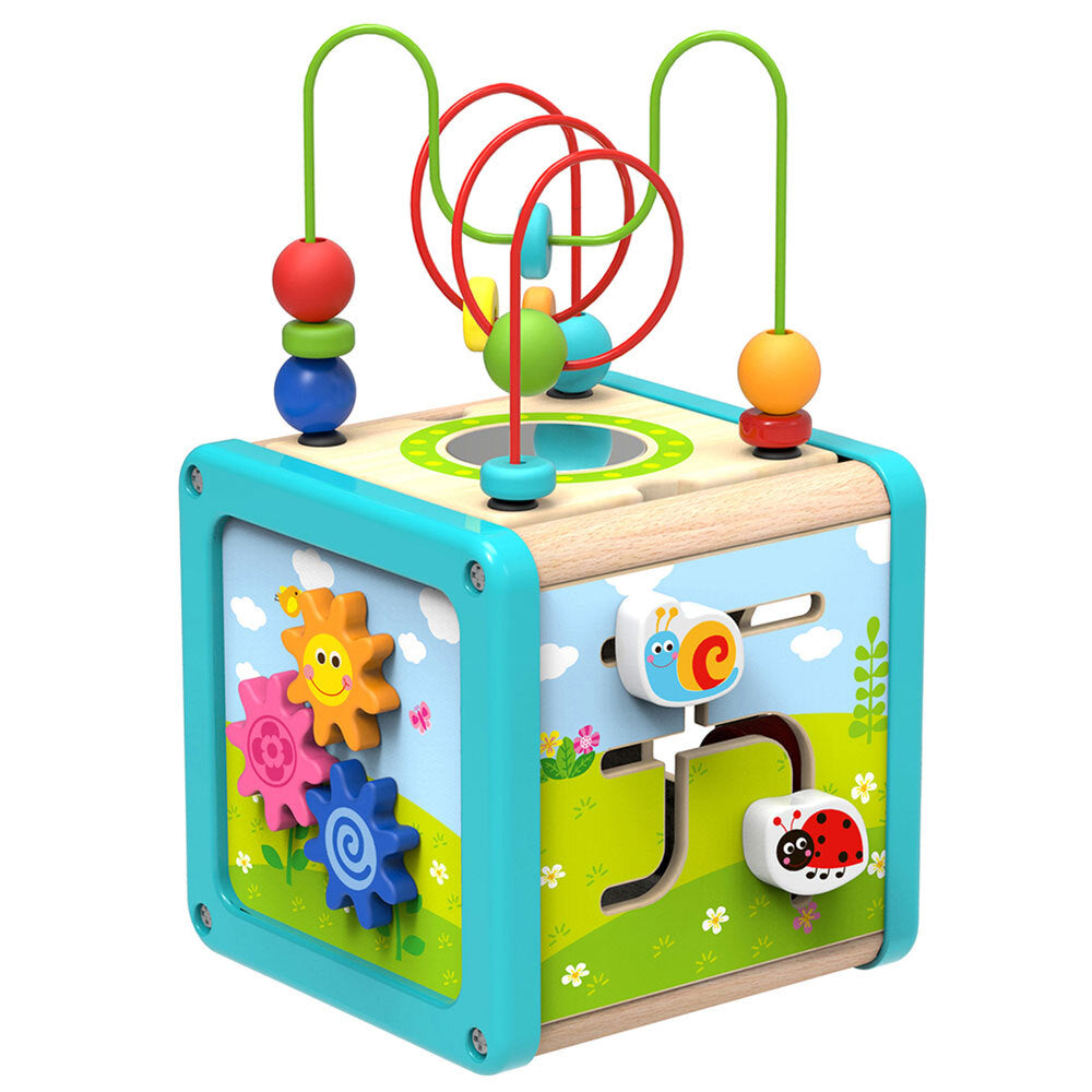 6pc Tooky Toy Play Cube 18m+