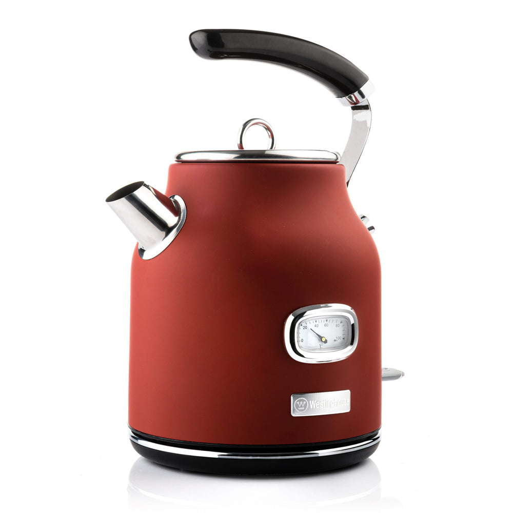 Westinghouse Retro Series 1.7L Electric Kettle Red
