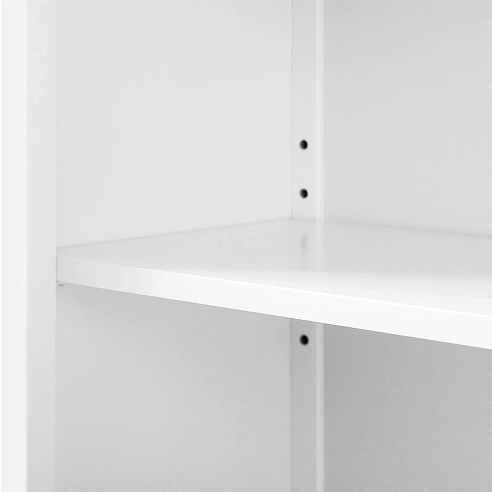 VASAGLE Floor Cabinet Washroom Storage Cabinet Organiser Tallboy Cupboard
