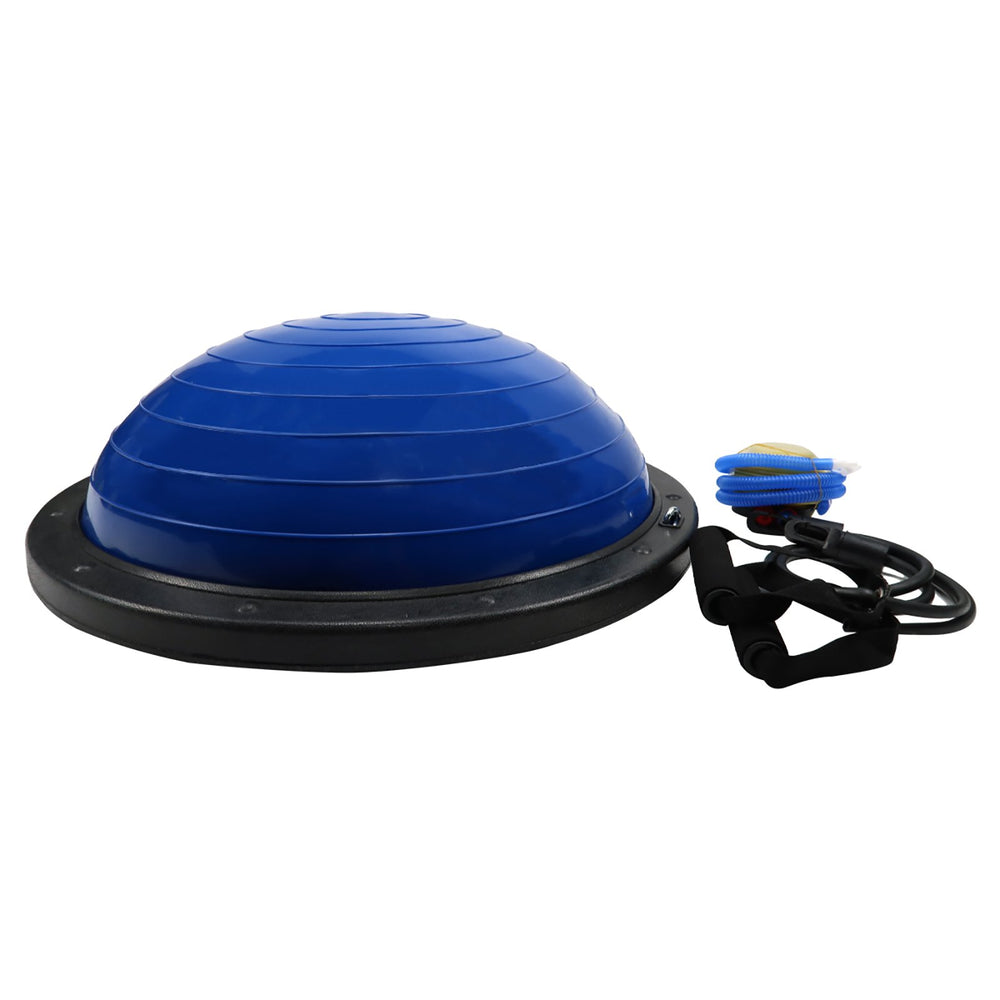 Powertrain Yoga Ball Home Gym Workout Balance Trainer - Blue