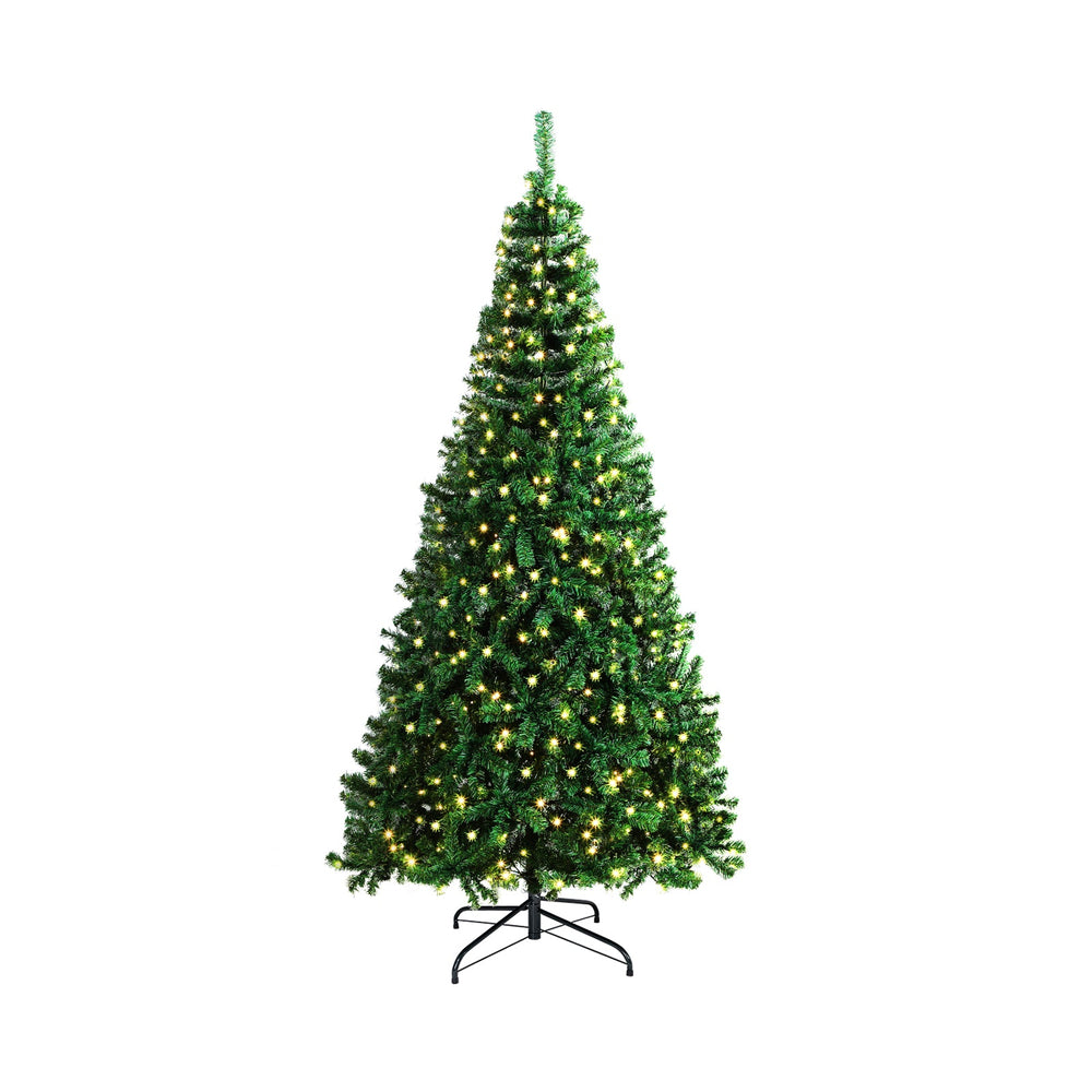Mazam LED Christmas Tree 1.8M 6FT Xmas Trees Decorations Green 800 Tips