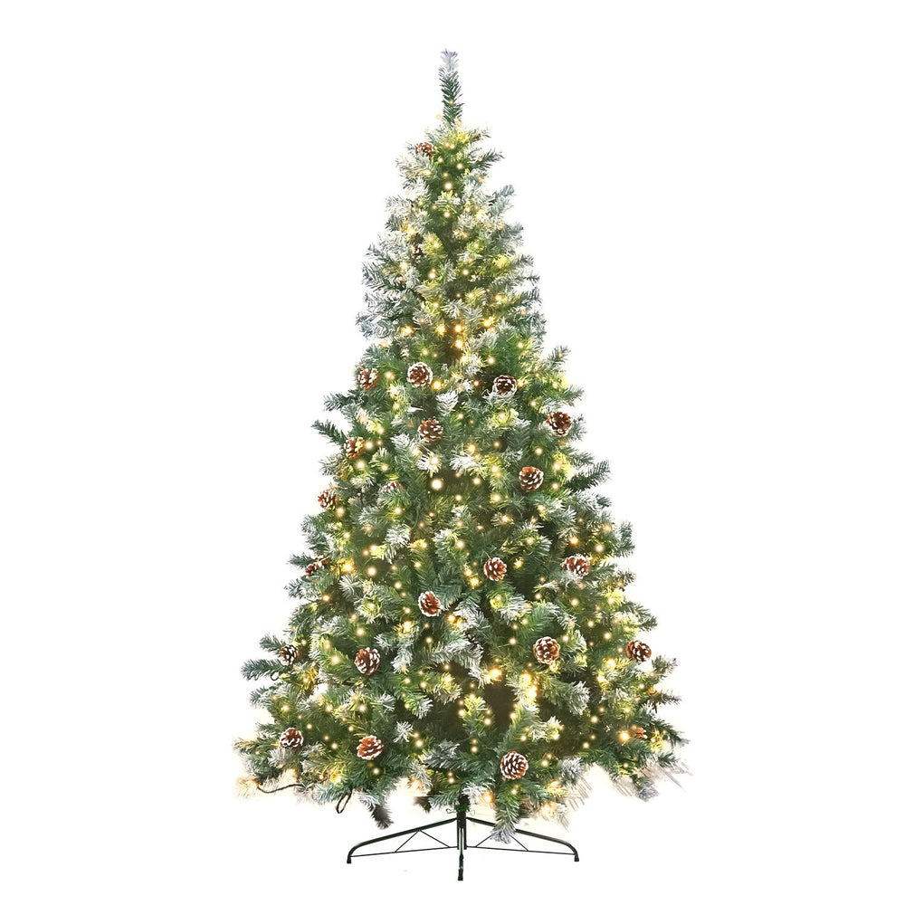 Christabelle 1.5m Pre Lit LED Christmas Tree with Pine Cones