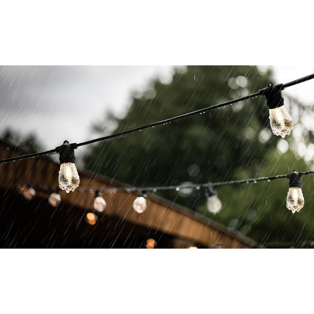 Mazam 68M LED Festoon Lights String Light Waterproof Wedding Party Outdoor