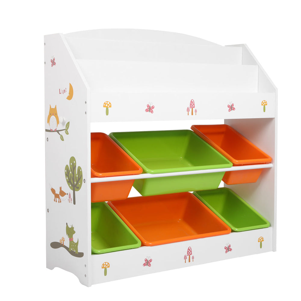 Levede Kids Toy Box Chest Storage Cabinet Container Children Bookshelf Organiser