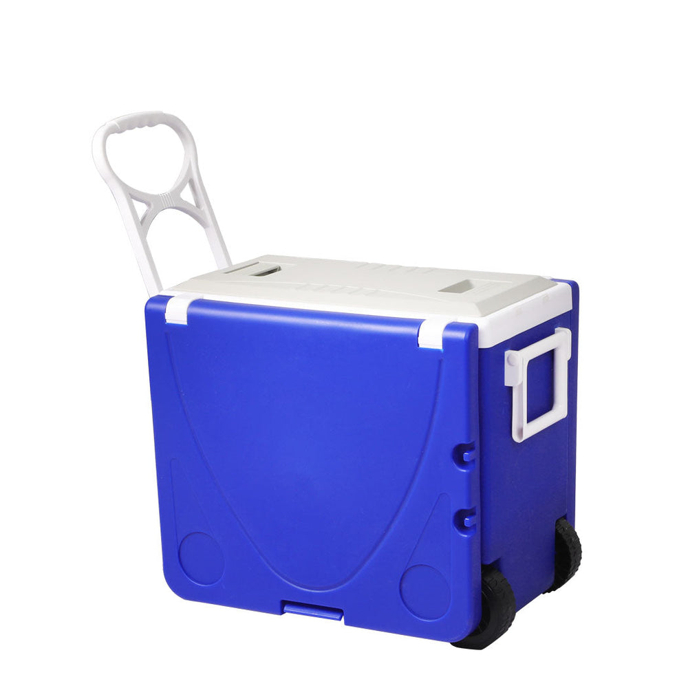 Levede Cooler Box Camping Table Chair Icebox Esky Outdoor Rolling Picnic Beach