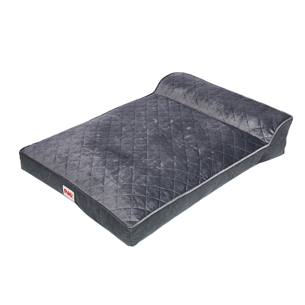 PaWz Pet Calming Bed Dog Orthopedic Sofa Cushion Memory Foam Removable Cover Mat