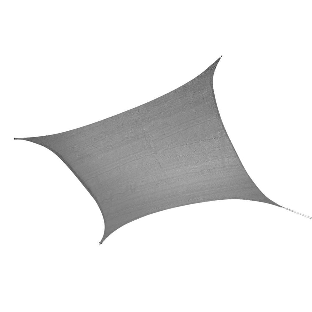 Mountview Sun Shade Sail Cloth Canopy Outdoor Awning Rectangle Cover Grey 2x2.5