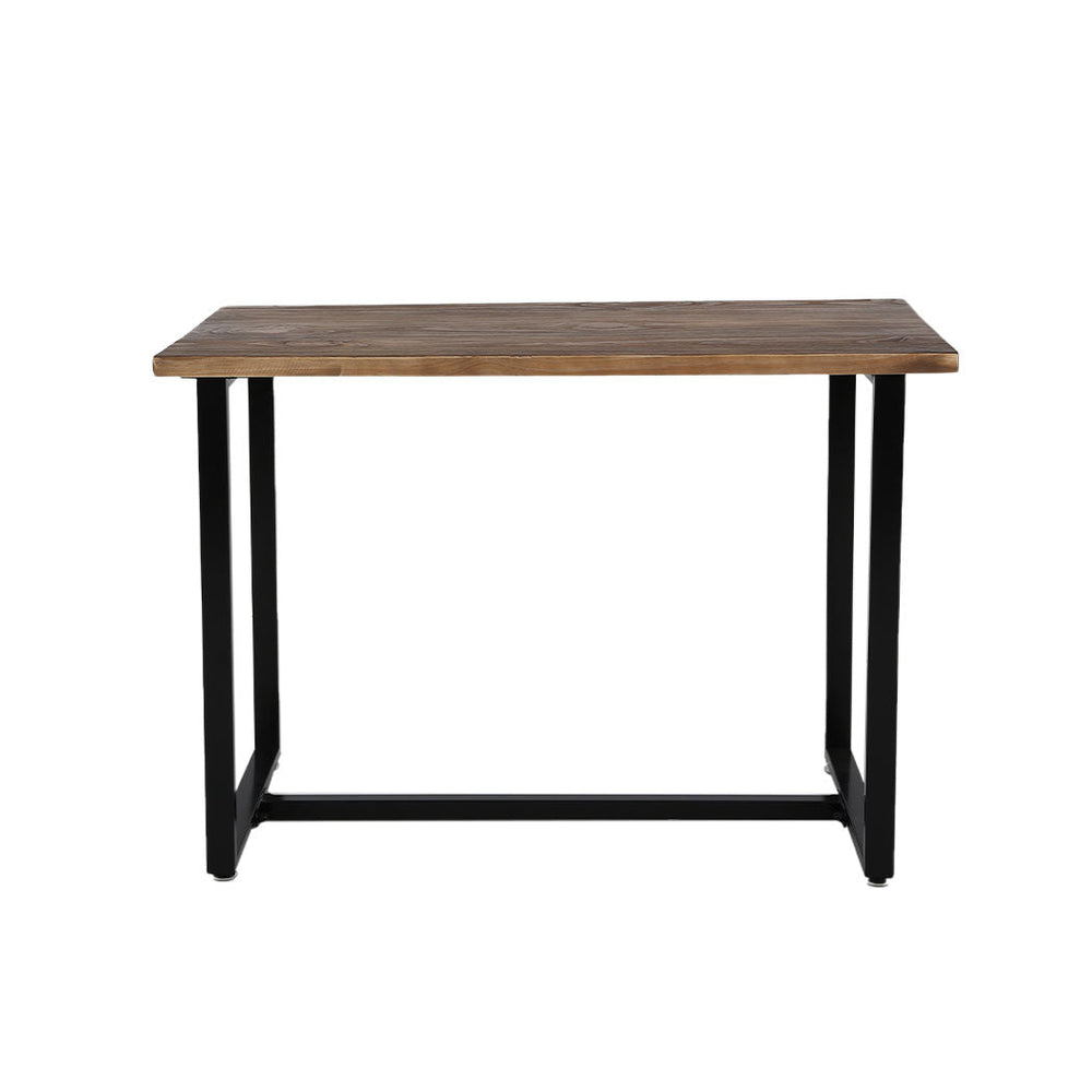 Levede Dining Table Industrial Wooden Metal Kitchen Tables Restaurant 110X60cm