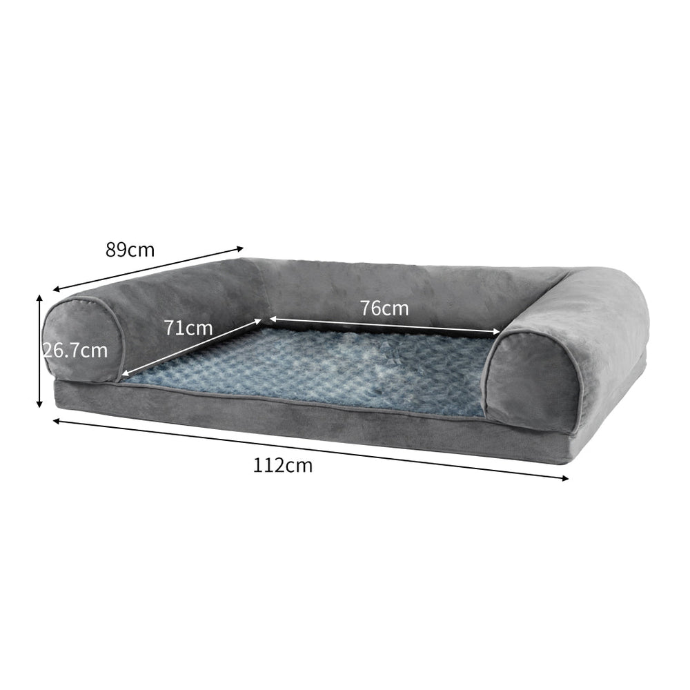 PaWz Pet Dog Bed Sofa Cover Soft Warm Plush Velvet XL