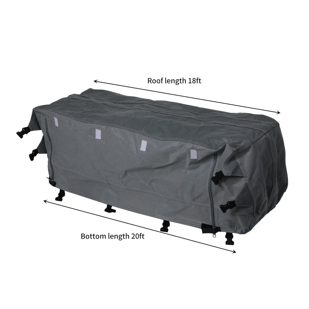 Traderight Group  Caravan Covers Campervan 18-20FT 4 Layer Heavy Duty UV Resistant Carry Bag