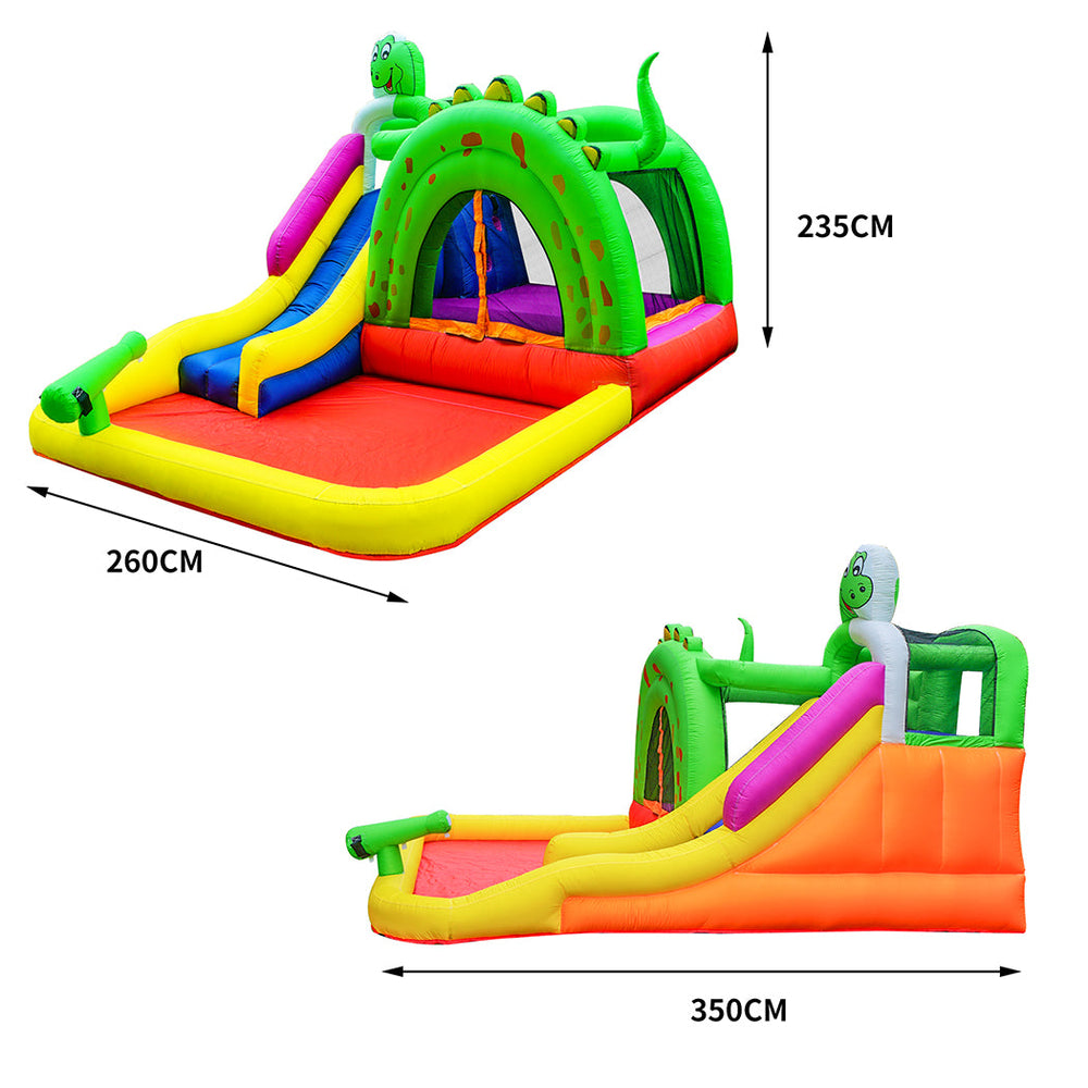 BoPeep Inflatable Water Slide Kids Jumping Castle Outdoor Park Pool Toys Splash