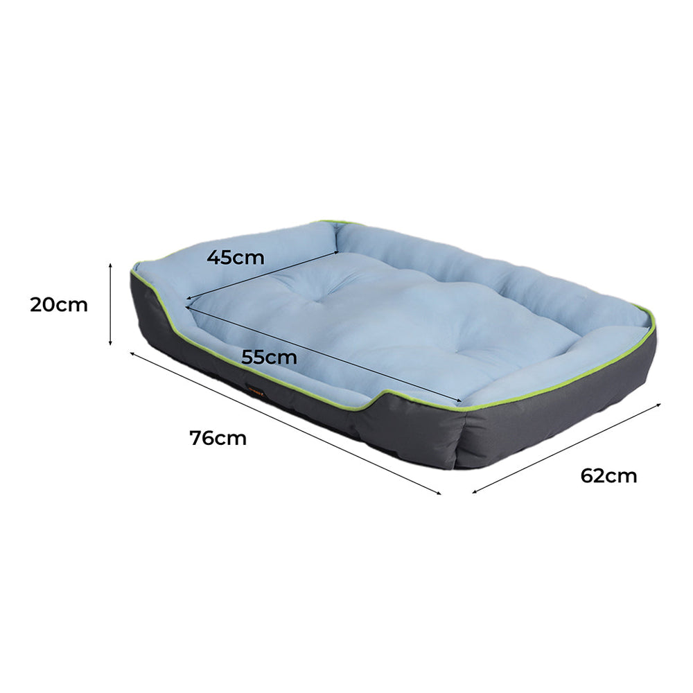 PaWz Pet Cooling Bed Sofa Mat Bolster Insect Prevention Summer M