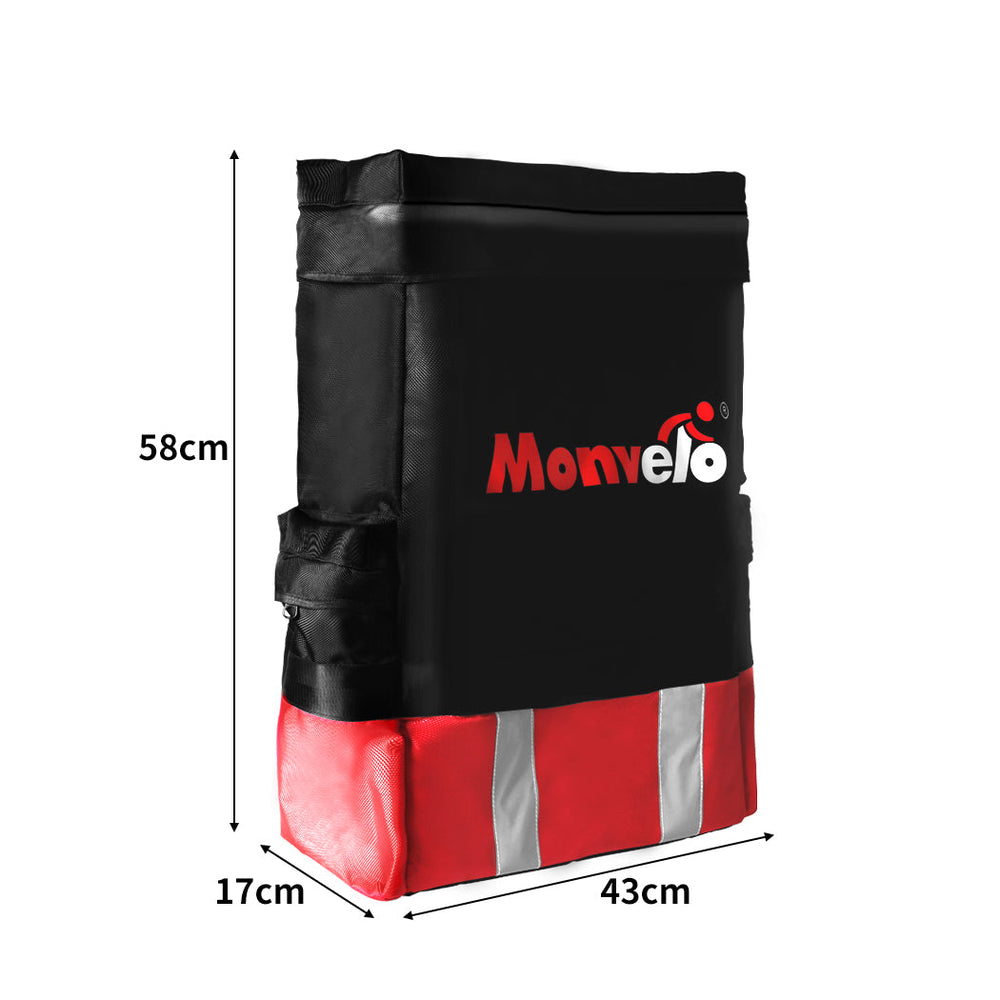 Spare Wheel Bin Accessory Bag Camping Storage Recovery Tote Rear Snatch Red 60L
