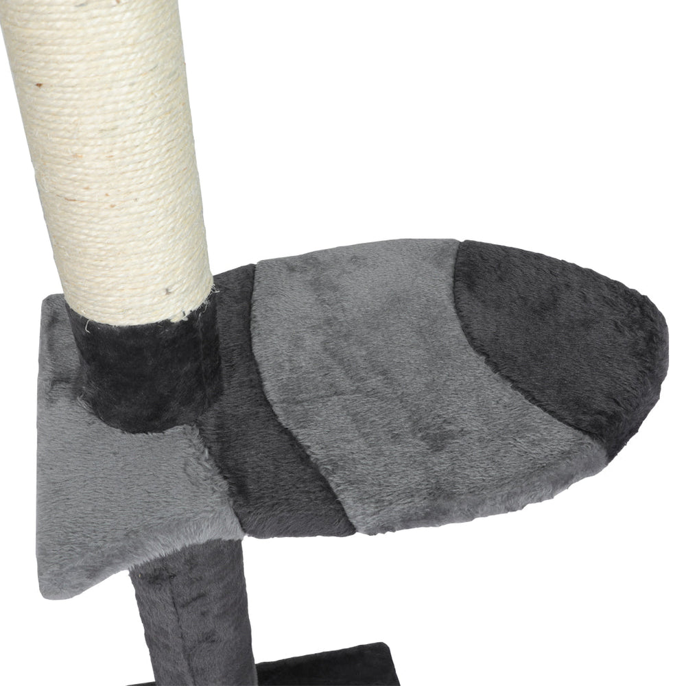 Pawz Cat Scratching Post Tree Condo Furniture Scratcher Tower 228-288 High Grey